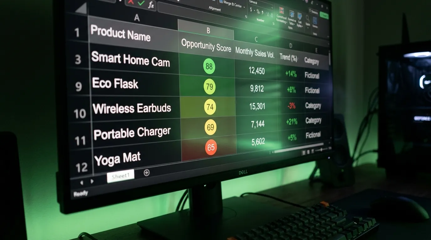 Jungle Scout product research interface